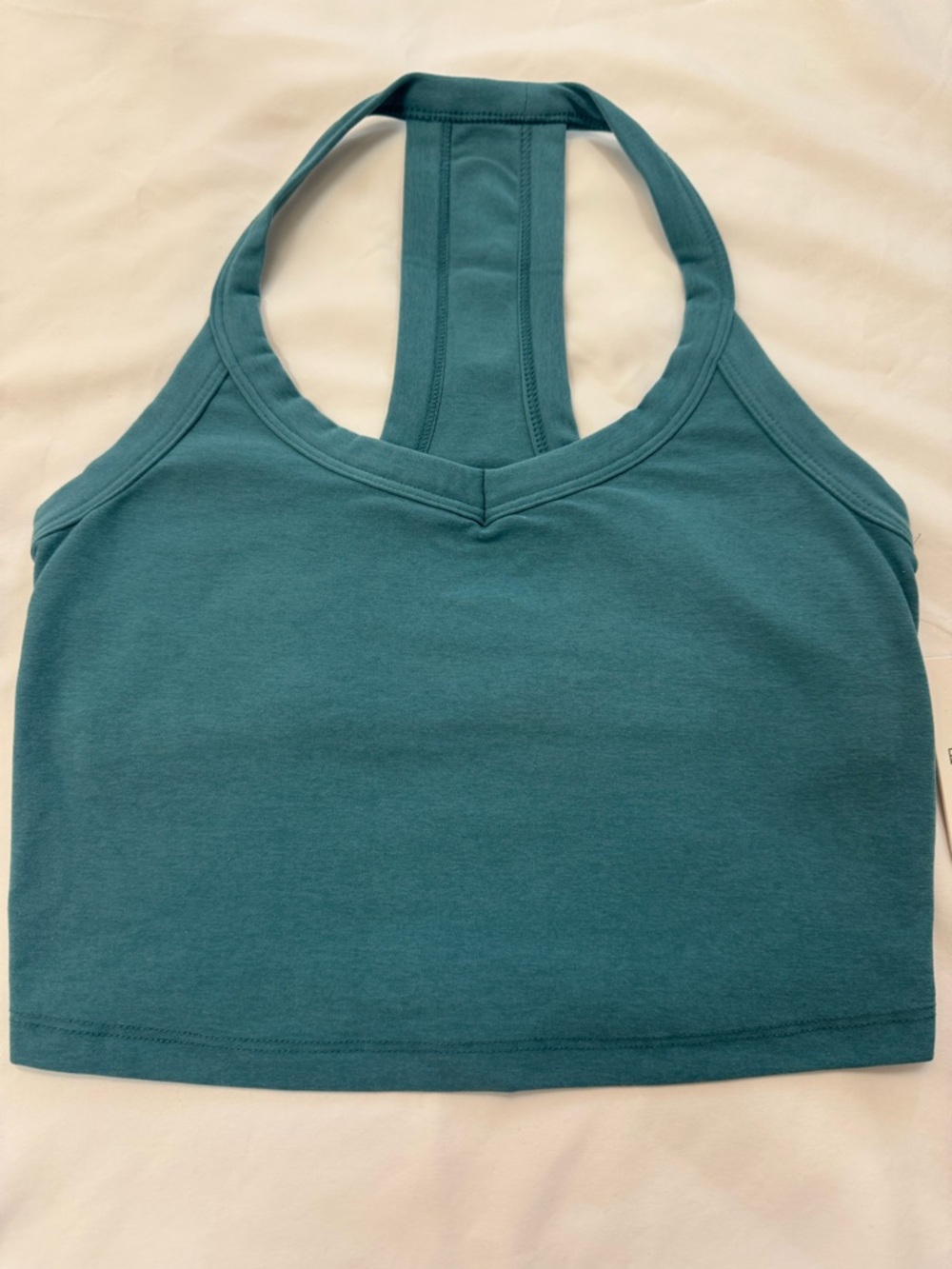 NWT Beyond Yoga Teal Crop Tank Top